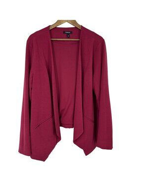 Torrid Long Sleeve Draped Open Front Blazer Women's Size 2X